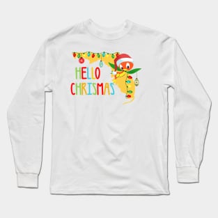 Hello Christmas Long Sleeve T-Shirt